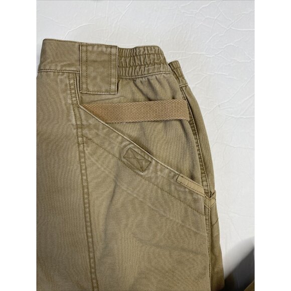 5.11 Tactical Series Mens 30x32 Brown Denim Cargo Pants Tapered Leg - Picture 5 of 8